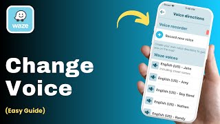 How To Change Navigation Voice In Waze ! screenshot 4