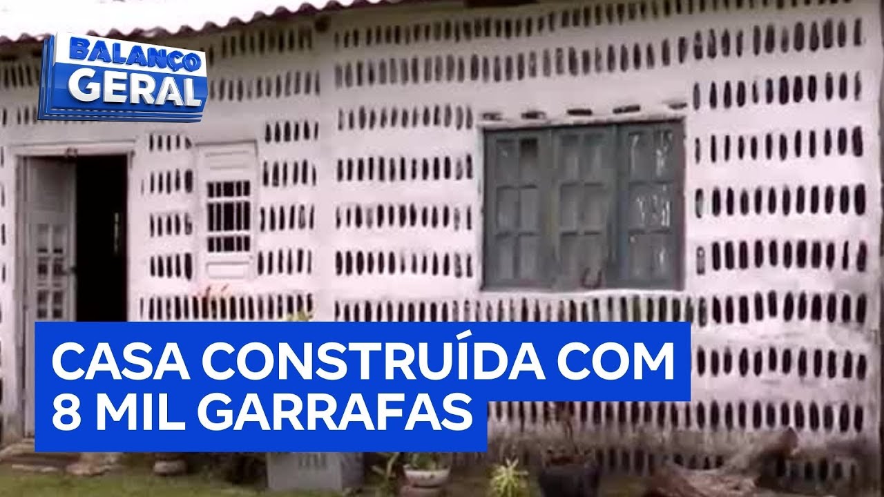 Mulheres constroem casa com 8 mil garrafas em ilha de PE e viram exemplo de sustentabilidade