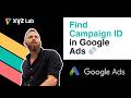 Find Campaign ID in Google Ads