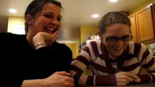 Sarah and Heather play Mad Gab, 02 13 09