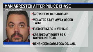 Man arrested after police chase