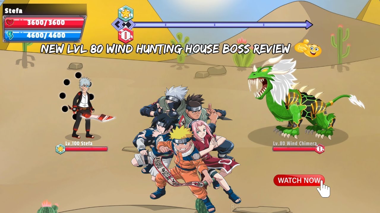 Tenno: Ultimate Ninja RPG - New LvL 80 Wind Hunting House Boss Review - 2025