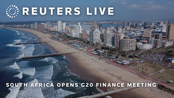 LIVE: South Africa opens G20 finance meeting | REUTERS
