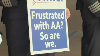 Group of American Airline pilots plan to picket at DFW Airport