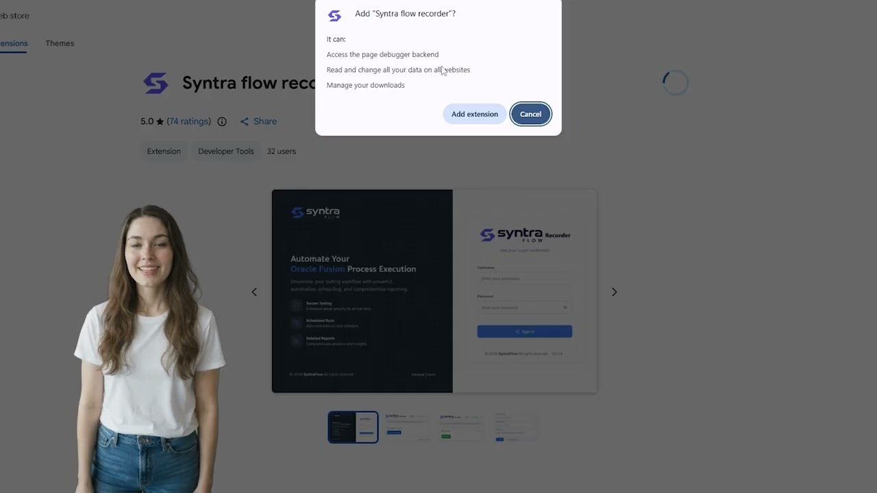 How to Install the SyntraFlow Oracle Test Recorder thumbnail