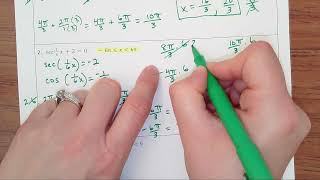 6.10- Radian Trig Equations (Level 3)