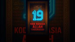 MISTERI ANGKA 19 DALAM AL-QUR'AN📜 #jalandakwah #shorts