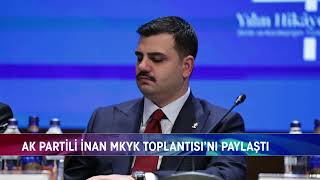 Ak Parti̇li̇ İnan Mkyk Toplantisini Paylaşti