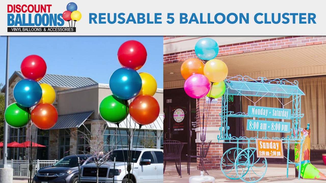 Reusable Vinyl Balloons for Indoor and Outdoor Use