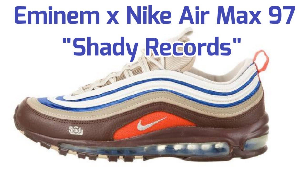 Eminem x Nike Air Max 97 Shady Records 