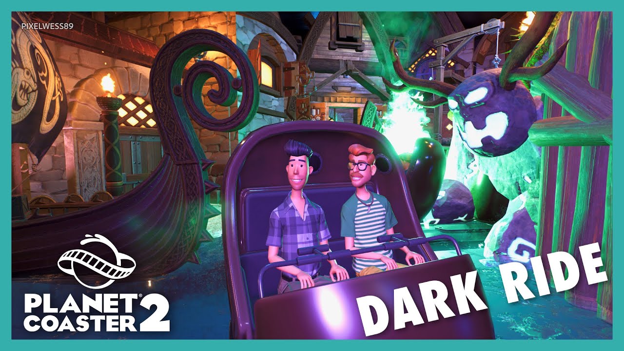Viking Dark Ride: SJØFARER 🌊  [omnimover] - Planet Coaster 2