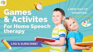 Unlock Your Child s Speech Potential with These Fun Home Activities and Games - Family First