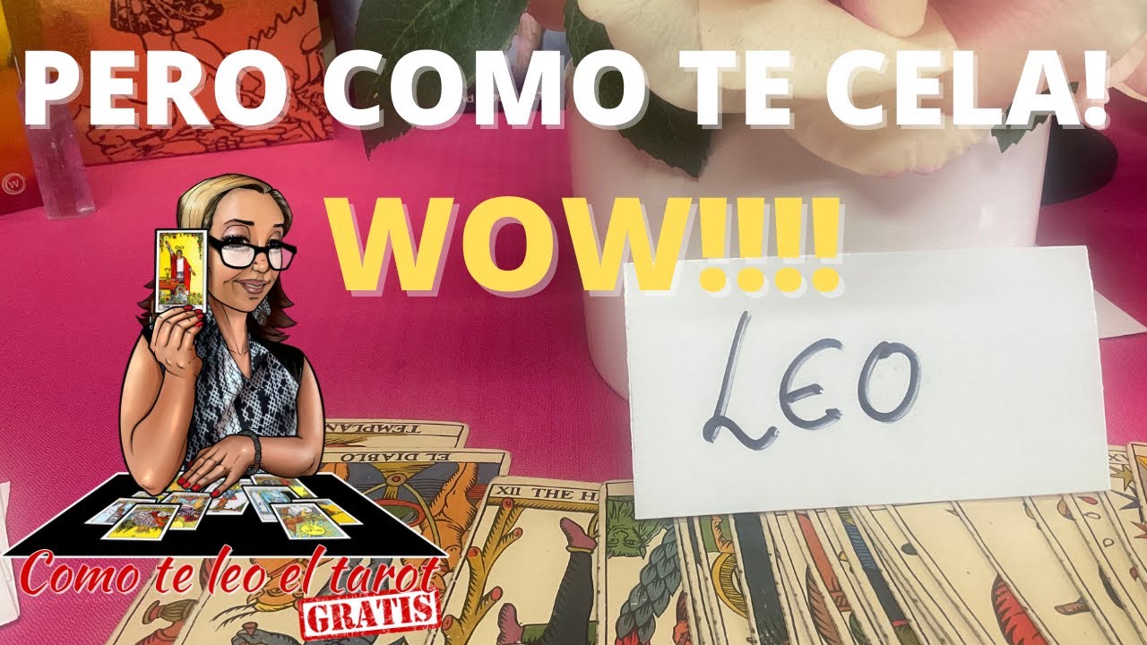 LEO! PERO MIRA TODO lo que le INSPIRAS! NO QUERRÁ SOLTARTE! WOW ...