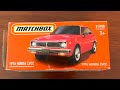 Matchbox Honda CVCC 1976 Review 🛞👌🏼✅ #matchbox #honda #review