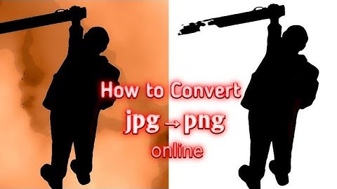 How to Convert JPG image into PNG online in Tamil || Ghost Tamizhan
