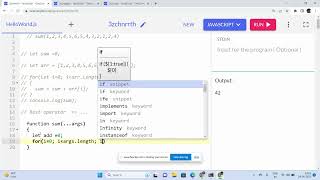 Sum of array element  by  Rest operator (...args) in JavaScript #javascript  #Interview Questions