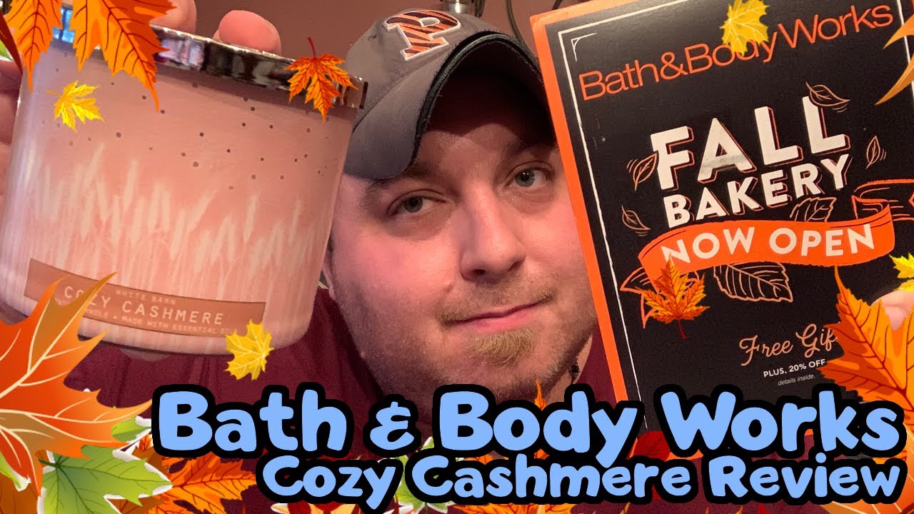 Bath & Body Works Cozy Cashmere Candle Review Fall 2020 YouTube
