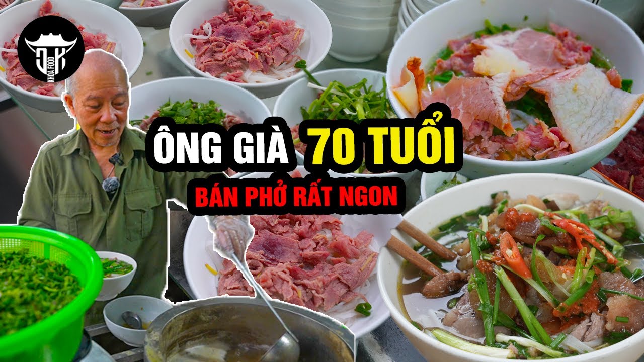 Cụ Già 70 tuổi Lặng Lẽ bán PHỞ BÒ RẤT NGON góc phố | Hé Lộ Cuộc Di Cư Sóng Gió Phía Sau