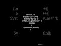 Floyd’s Triangle – Most asked Java Pattern 🔥Try before seeing the code 👇 #shorts #coding #leetcode