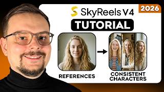 SkyReels V4 Tutorial - 2026 | Create Consistent AI Characters with References