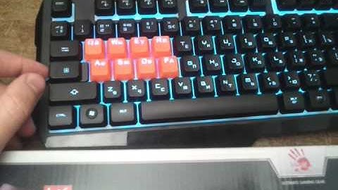 ПОЛУМЕХАНИКА-ПОЛУМЕМБРАНКА! Обзор Игровой Клавиатуры A4Tech Bloody B188 !