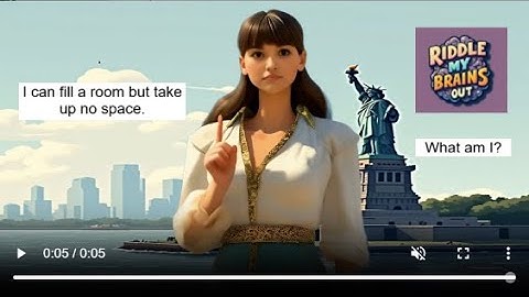 I can fill a room but take up no space.  What am I?