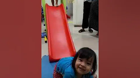 Nursery kids with Elephant firefighter Rescue Team songs