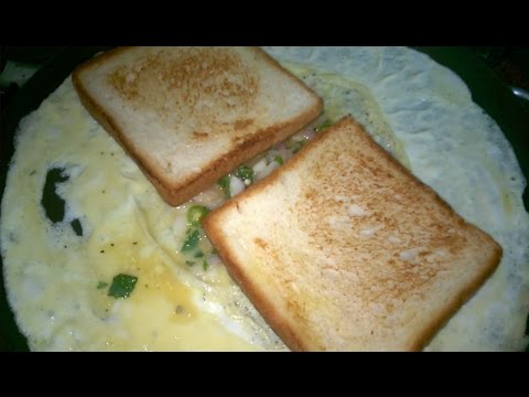 Bread Omlette - Quick & Easy Snack/ Breakfast Recipe/chennai style