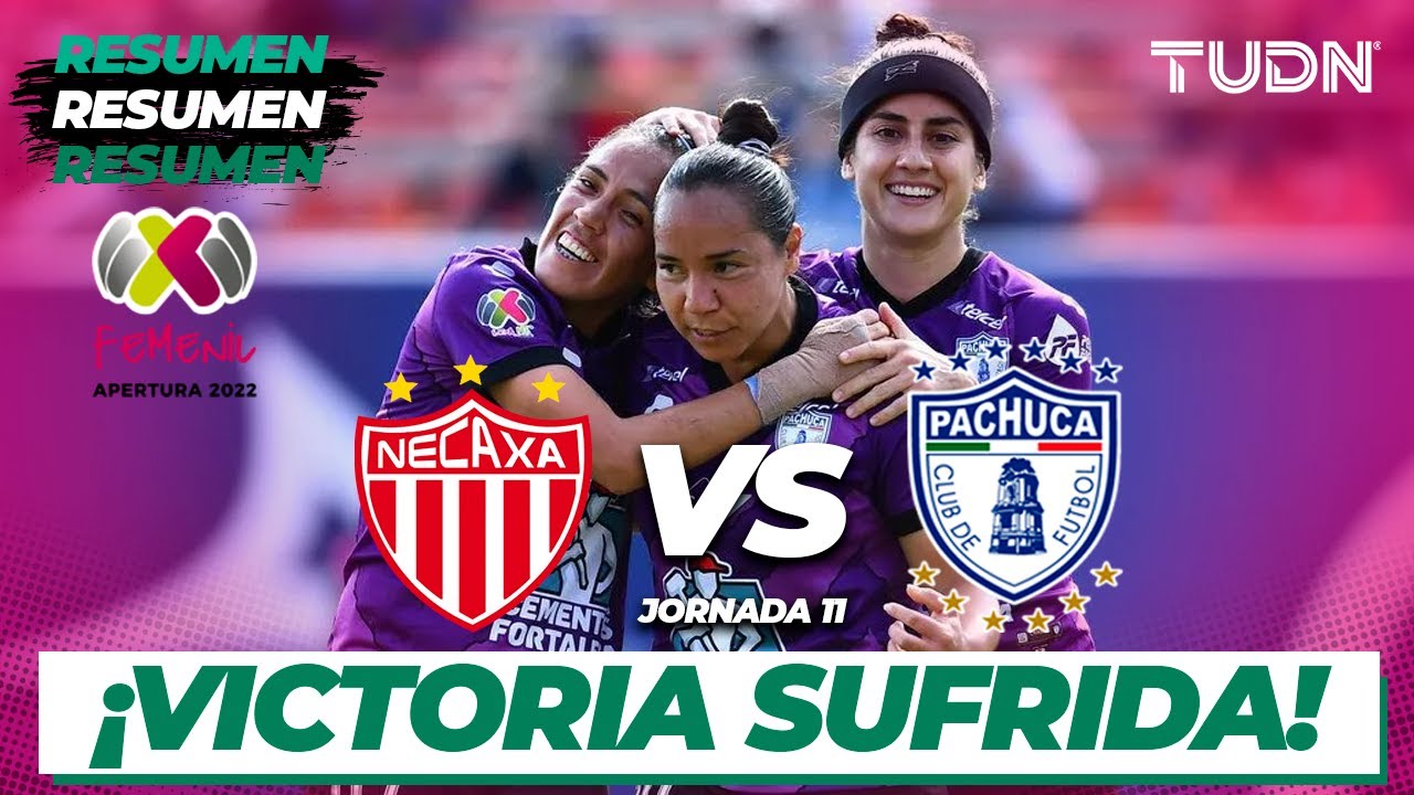 Resumen Necaxa vs Pachuca Liga Mx Femenil AP2022 J11 TUDN YouTube