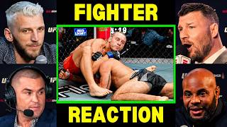 UFC Fighters REACT to Paddy Pimblett BEATING Benoit St Denis | UFC 329