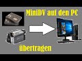 MiniDV Kasetten digitalisieren mit FireWire Kabel