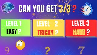 Can You Solve All 3? 🧠🔥 | Easy to Hard Math Puzzle Challenge screenshot 5