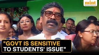 Jharkhand Protests: CM Soren Assures 'Justice' As Thousands Protest Against Exam Irregularities screenshot 1