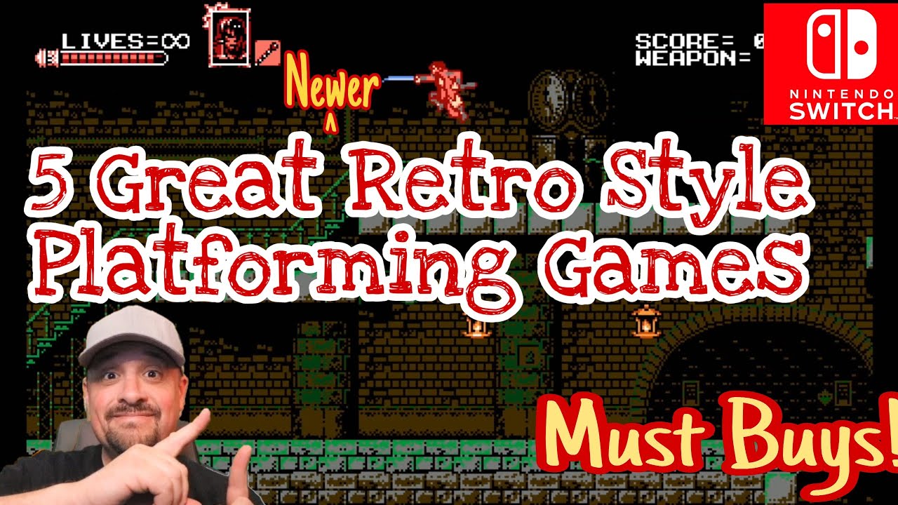 best retro style games on switch