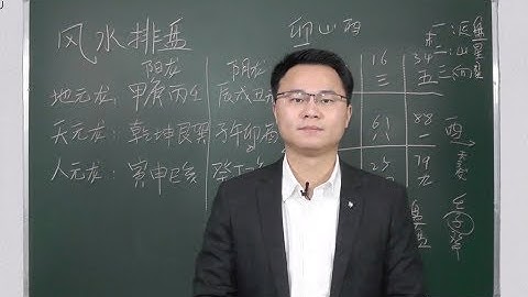 玄空風水學基礎 如何排飛星盤 李雙林 - 天天要聞