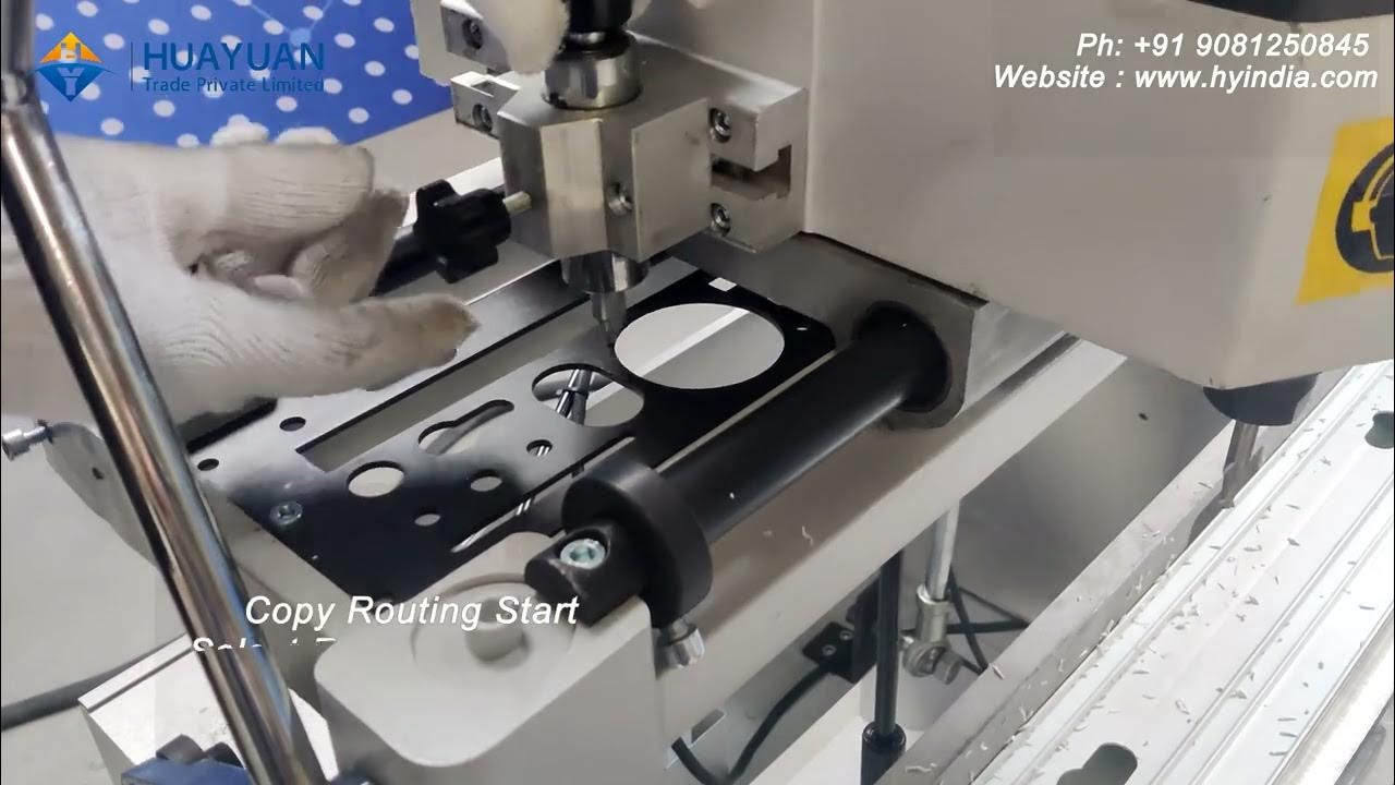 Lock Hole Drilling Machine YouTube