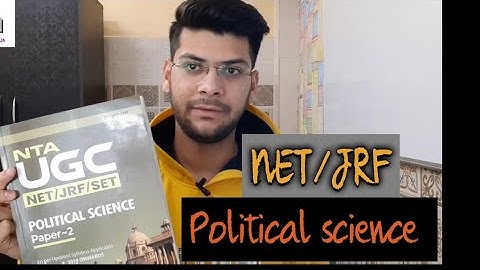 UGC NET/JRF paper 2 | POLITICAL SCIENCE | Nadeem Raja