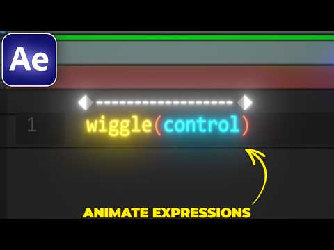 How to ANIMATE a WIGGLE EXPRESSION in After Effects