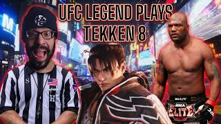 Rampage Jackson Tried Tekken 8 (He Was NOT Ready)