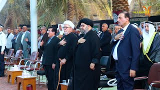 في البصرة موكب بني عامر بأكثر من ألف معزي في ذكرى مأساة كربلاء المربد