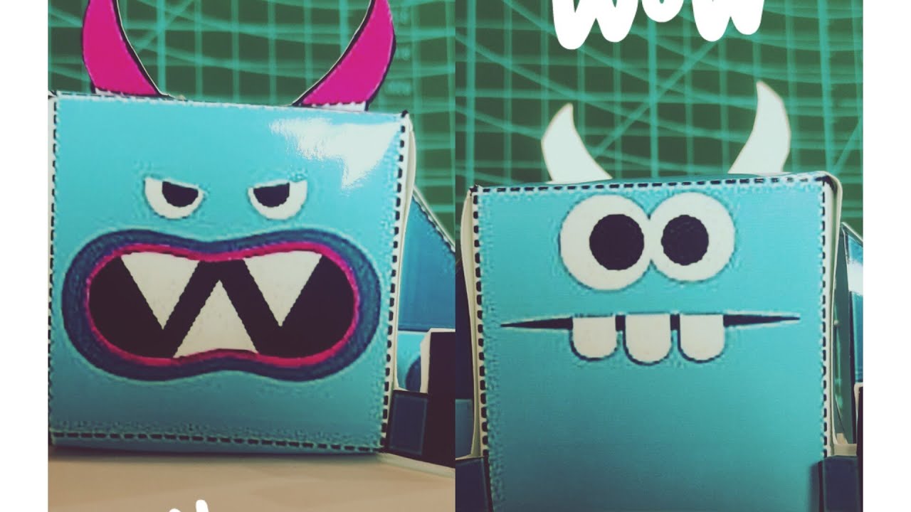 DIY little paper doll [paper toy] - YouTube