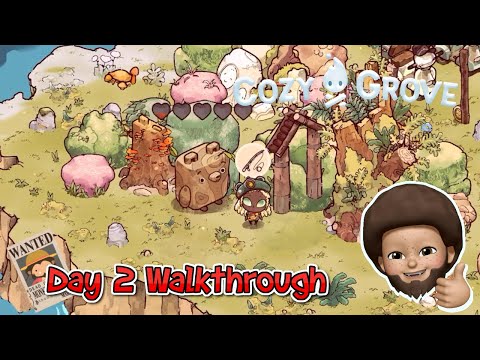 Cozy Grove - Day 2 Walkthrough - More Requests and Mining