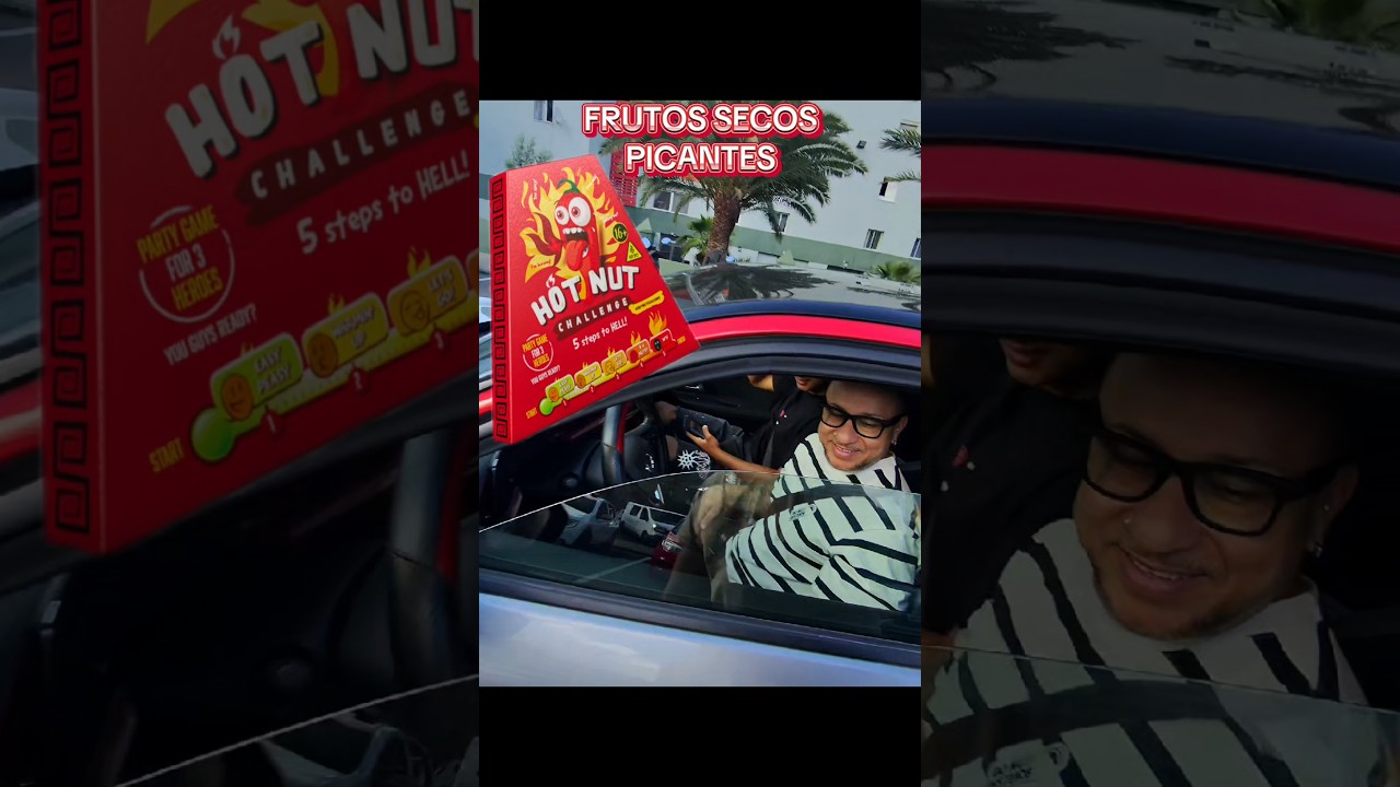 FRUTOS SECOS PICANTES / HOT NUT CHALLENGE! #hotnutchallenge #hotchipchallenge #challenge #shorts