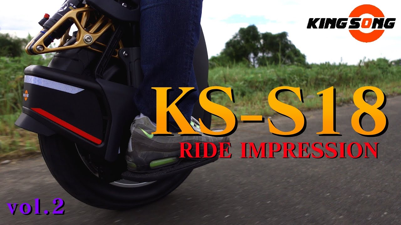 Ride Impression of kingsong S18 vol.2 - YouTube