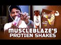 Checkout muscleblazes amazing protein shakes  gym vlog  isthatabhi