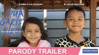 DUA GARIS BIRU TRAILER PARODY || DUA GARIS NASIB