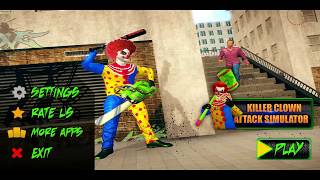 Killer Clown Attack Simulator: City Scare Pranks screenshot 5