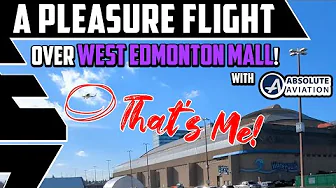 Flying Over West Edmonton Mall (and other Edmonton Landmarks!) - Best Edmonton Mall