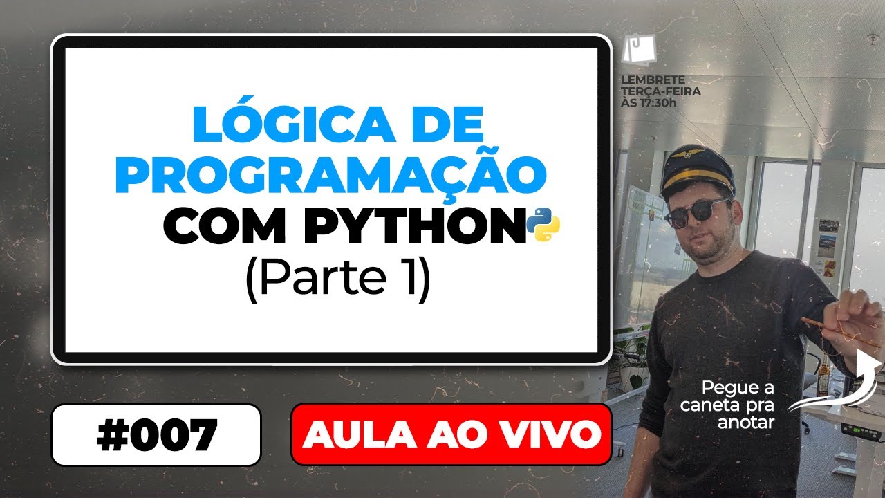 Live#007: Lógica de programação com Python - Parte 1 - YouTube