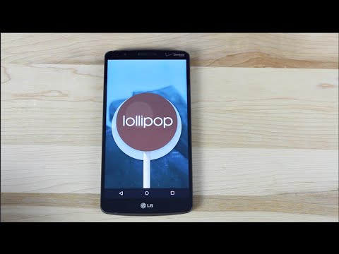 Android 5.0 Lollipop LG G3 설치 방법